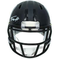 Trey Hendrickson Autographed Baltimore Ravens Black 2026 Alternate Speed Mini Helmet JSA