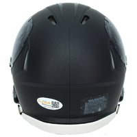 Trey Hendrickson Autographed Baltimore Ravens Black 2026 Alternate Speed Mini Helmet JSA