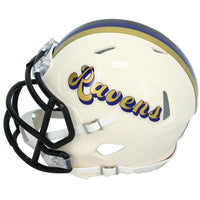 Trey Hendrickson Autographed Baltimore Ravens Purple RETRO Speed Mini Helmet JSA