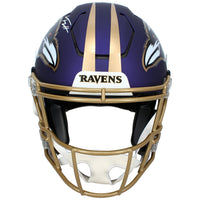 Trey Hendrickson Autographed Baltimore Ravens Purple 2026 Alternate SpeedFlex Authentic Helmet JSA