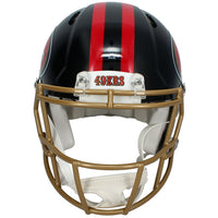 Nick Bosa Autographed San Francisco 49ers Black Rivalries Speed Authentic Helmet Beckett