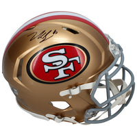 Nick Bosa Autographed San Francisco 49ers Speed Authentic Helmet Beckett