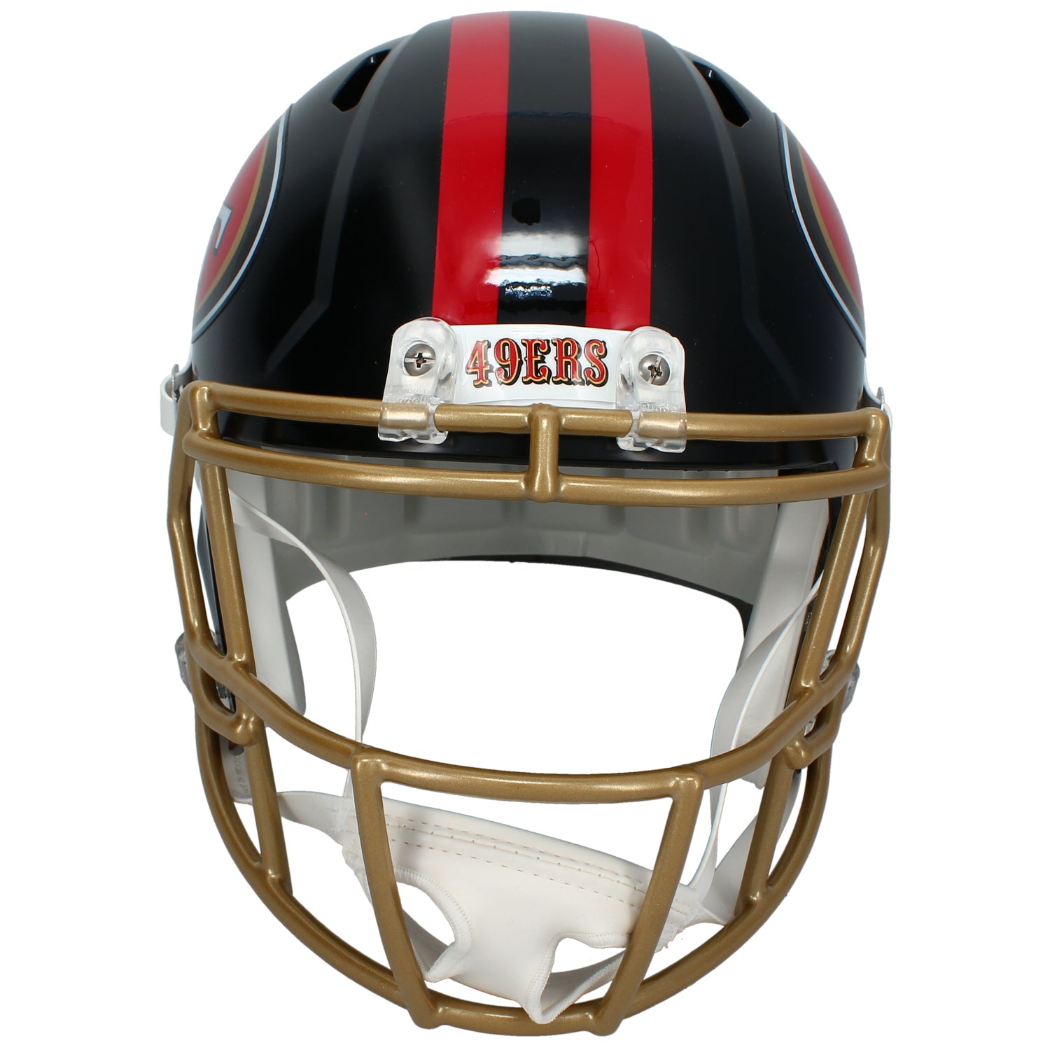 Nick Bosa Autographed San Francisco 49ers Black Rivalries Speed Full Size Helmet Beckett