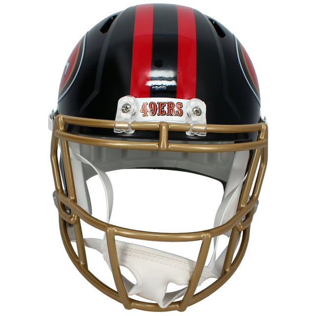 Nick Bosa Autographed San Francisco 49ers Black Rivalries Speed Full Size Helmet Beckett