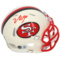 Nick Bosa Autographed San Francisco 49ers RETRO Speed Mini Helmet Beckett