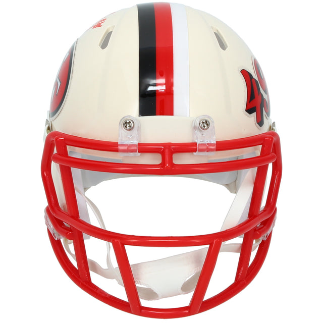 Nick Bosa Autographed San Francisco 49ers RETRO Speed Mini Helmet Beckett