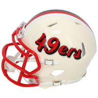 Nick Bosa Autographed San Francisco 49ers RETRO Speed Mini Helmet Beckett