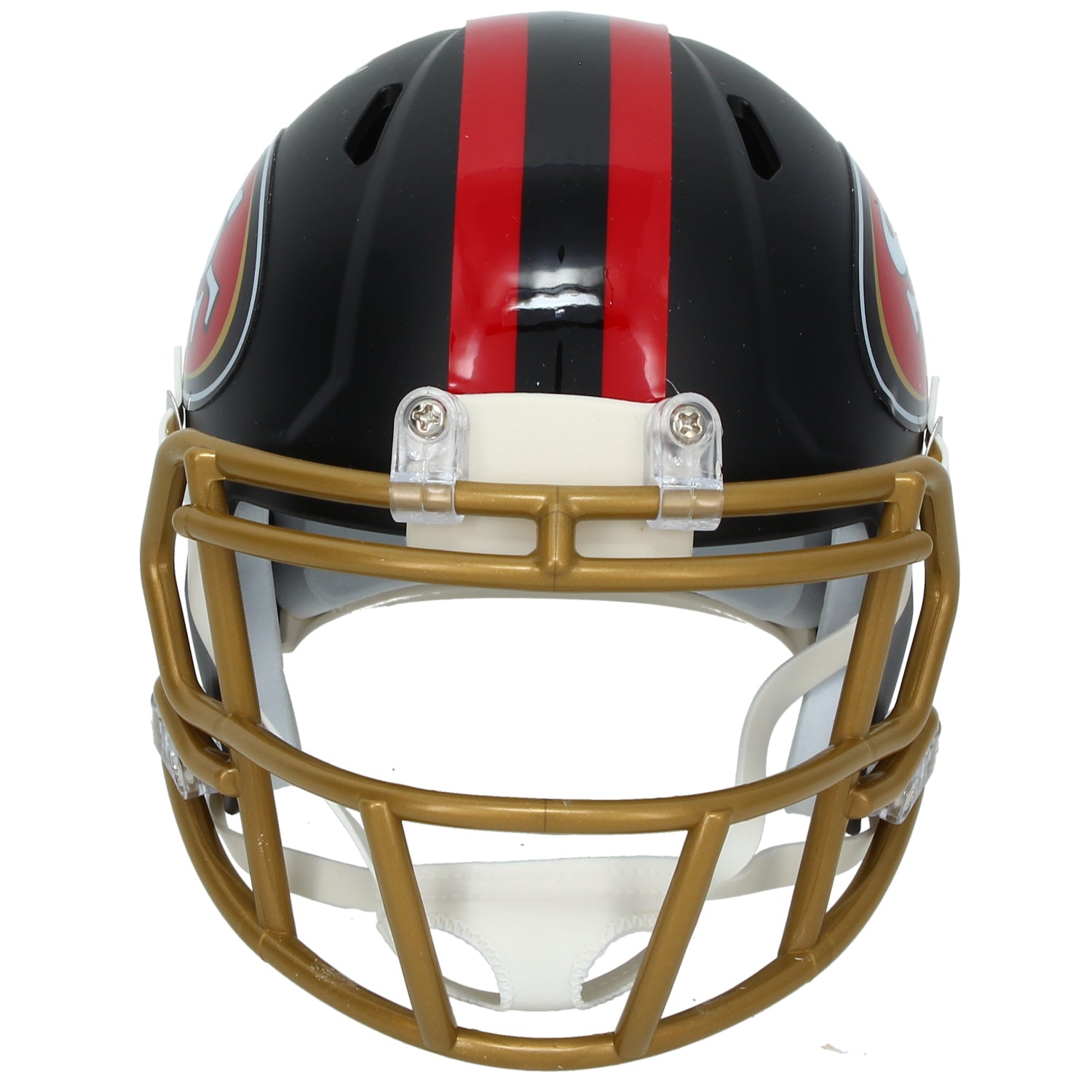 Nick Bosa Autographed San Francisco 49ers Black Rivalries Speed Mini Helmet Beckett
