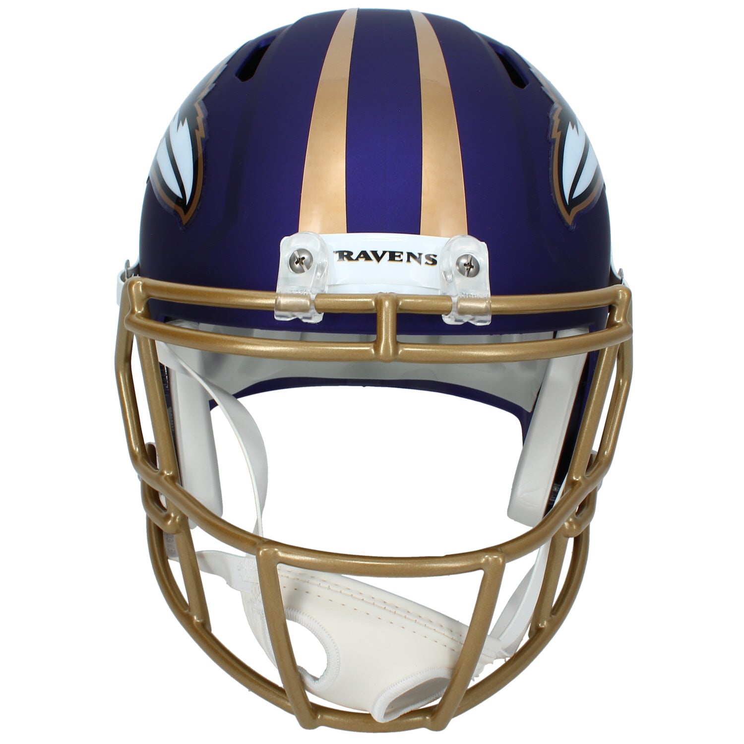 Zay Flowers Autographed Baltimore Ravens Purple 2026 Alternate "Purple Rising" Speed Full Size Helmet Beckett