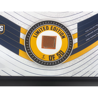 Denver Nuggets 2023 NBA Champs 15" x 17" Game Used Basketball Collage LE 50