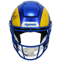 Matthew Stafford Autographed Los Angeles Rams SpeedFlex Authentic Helmet Beckett