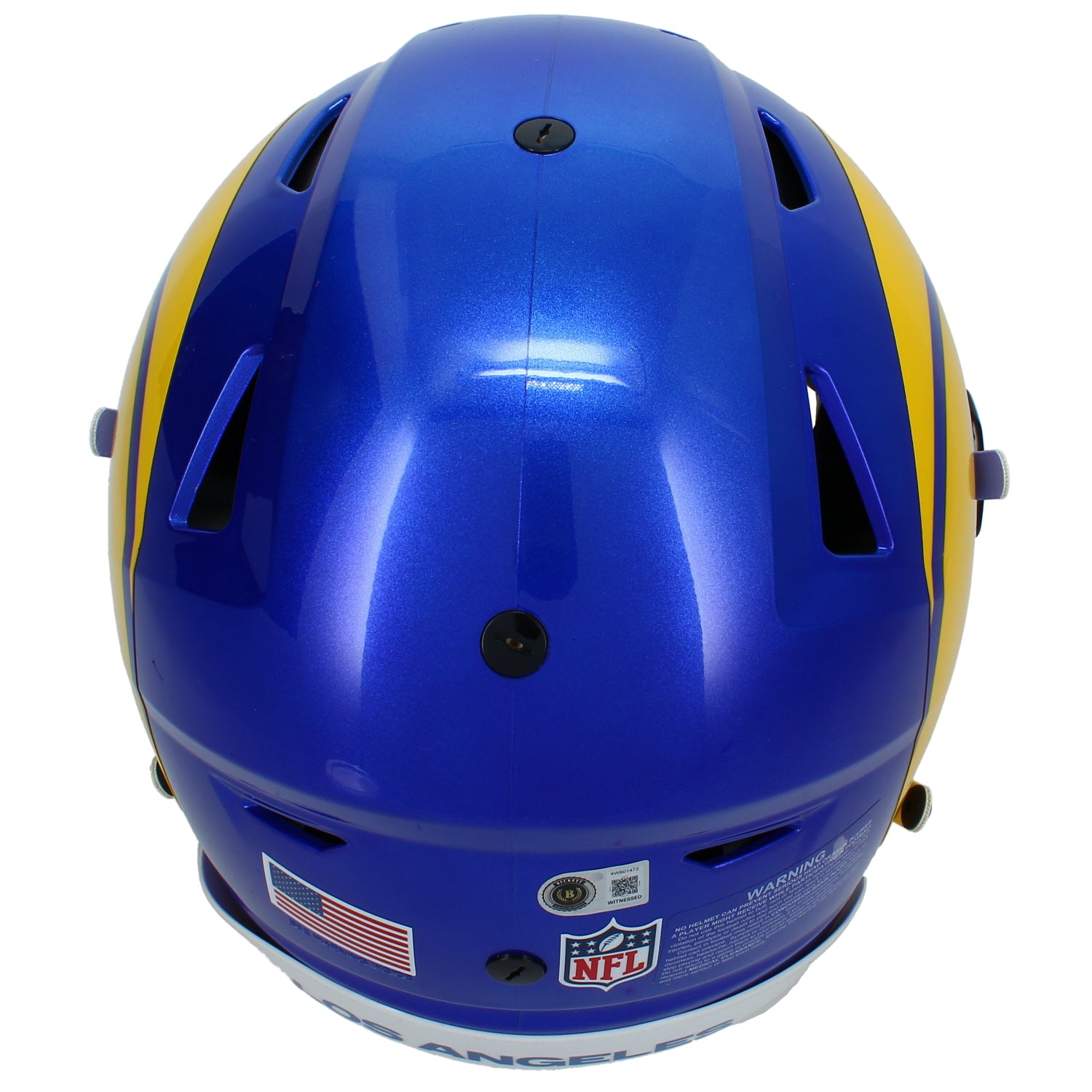 Matthew Stafford Autographed Los Angeles Rams SpeedFlex Authentic Helmet Beckett