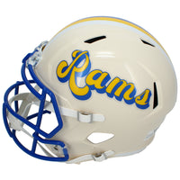 Matthew Stafford Autographed Los Angeles Rams RETRO Full Size Helmet Beckett