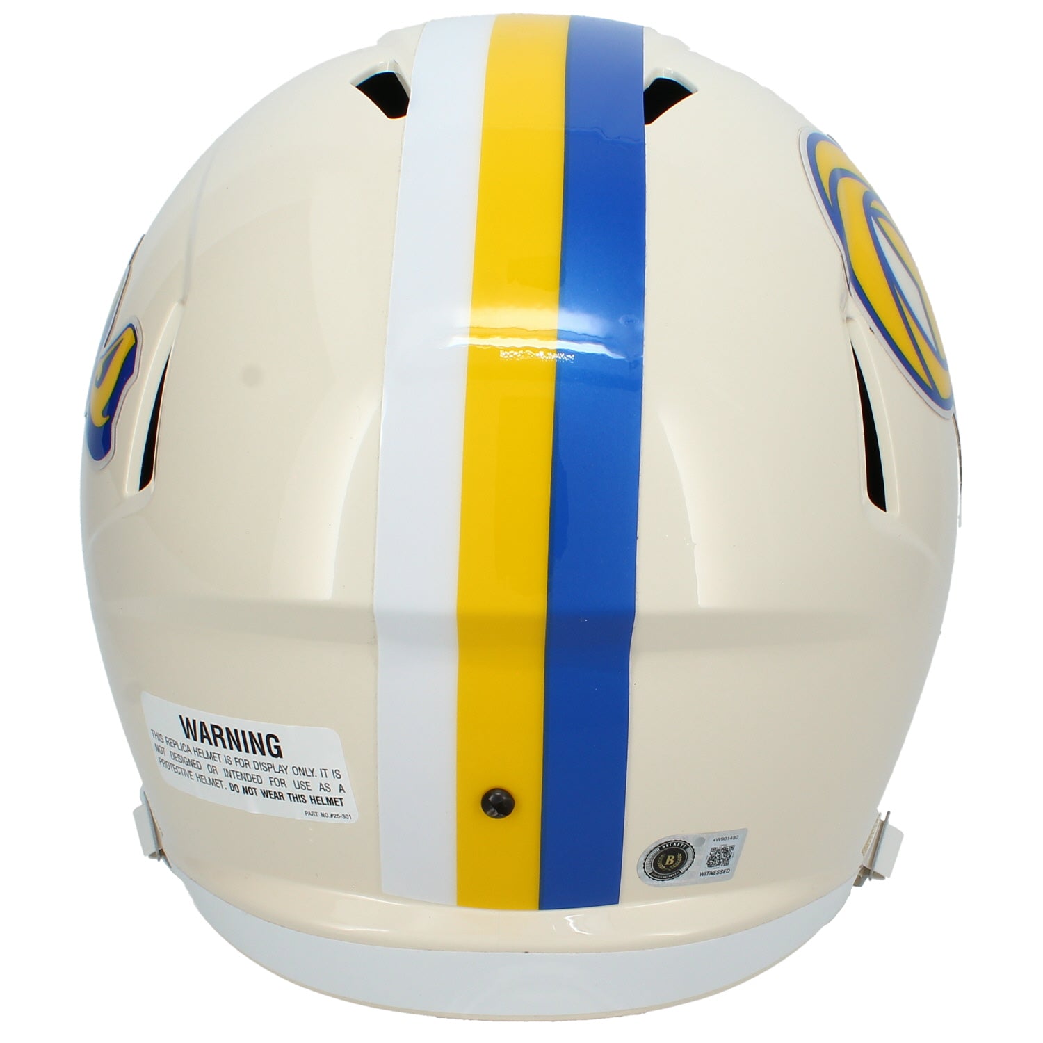Matthew Stafford Autographed Los Angeles Rams RETRO Full Size Helmet Beckett
