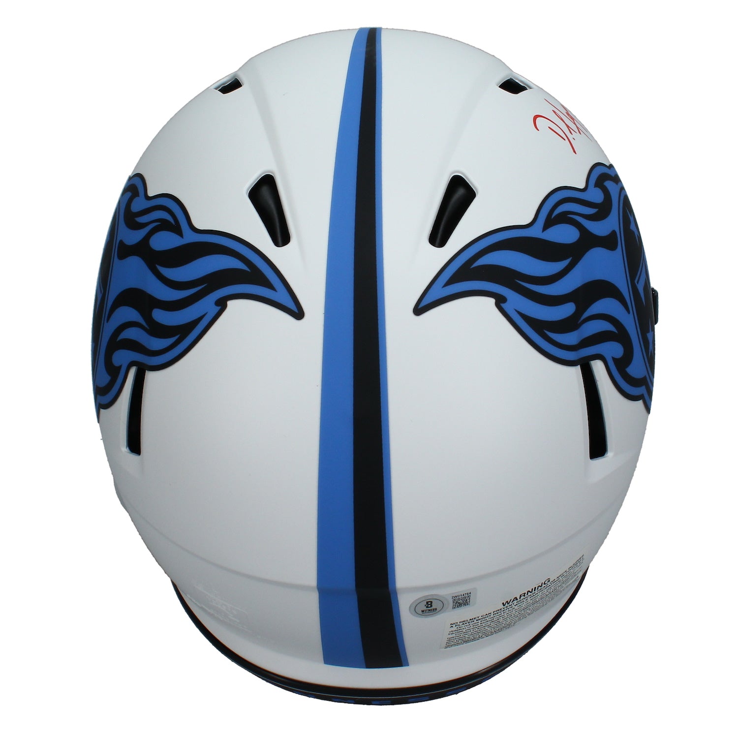DeAndre Hopkins Autographed Titans Lunar Eclipse Authentic Speed Helmet Beckett