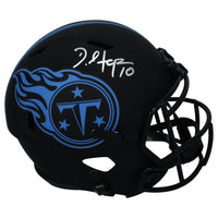 DeAndre Hopkins Autographed Titans Eclipse Full Size Speed Helmet Beckett