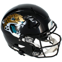 Travis Hunter Autographed Jaguars SpeedFlex Authentic Helmet Beckett