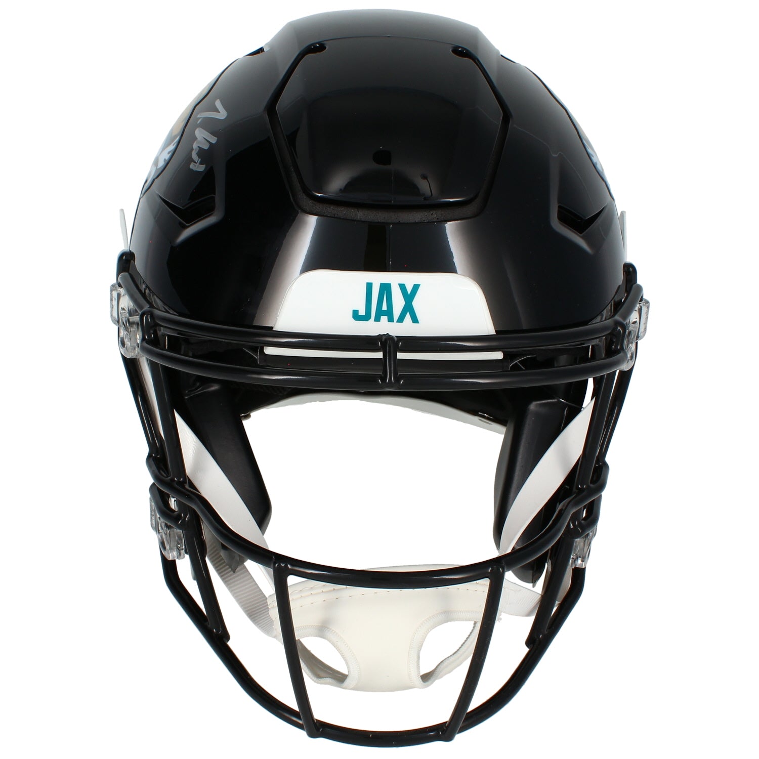 Travis Hunter Autographed Jaguars SpeedFlex Authentic Helmet Beckett