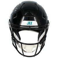 Travis Hunter Autographed Jaguars SpeedFlex Authentic Helmet Beckett