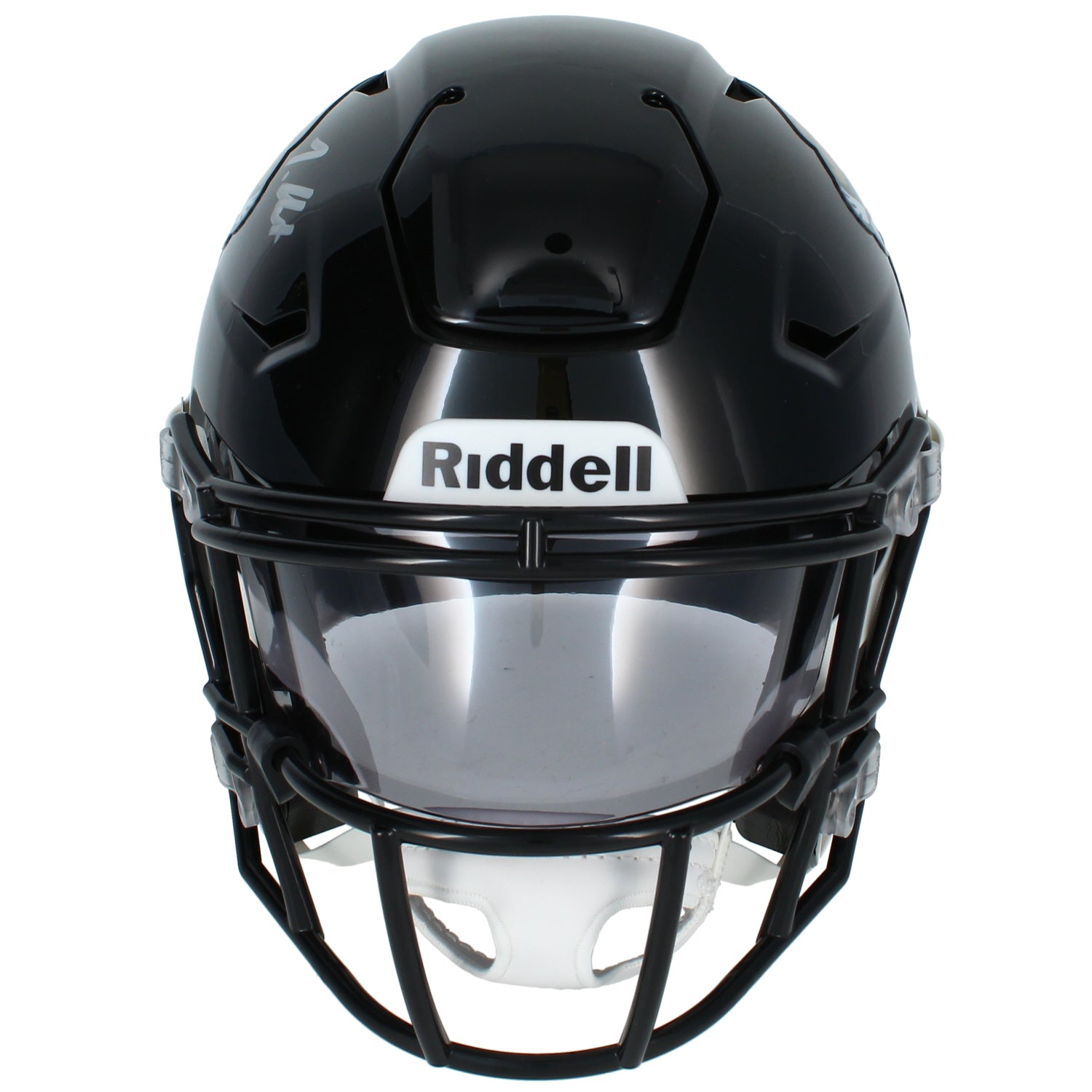 Travis Hunter Autographed Jacksonville Jaguars Speedflex Midi Helmet Beckett