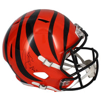 Joe Burrow Autographed "2020 #1 Pick" Bengals Full Size Speed Helmet Fanatics