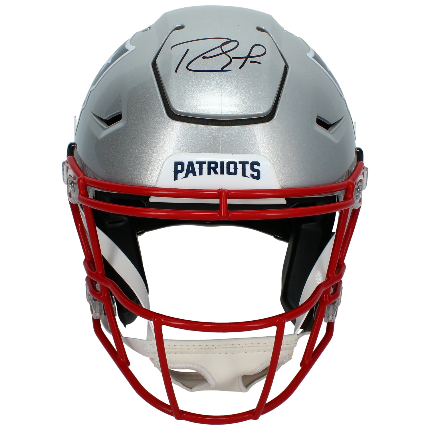 Randy Moss Autographed New England Patriots SpeedFlex Authentic Helmet Beckett