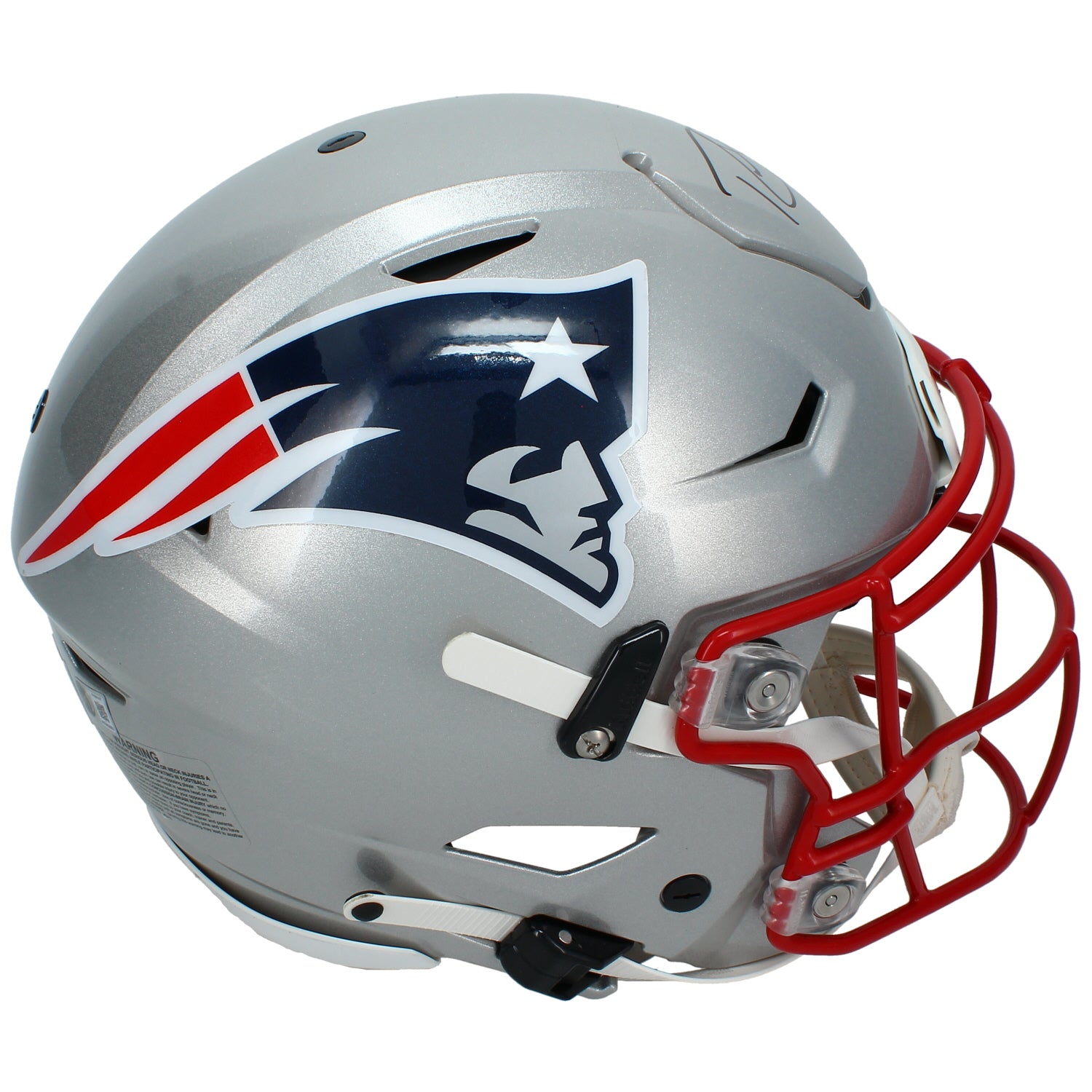 Randy Moss Autographed New England Patriots SpeedFlex Authentic Helmet Beckett