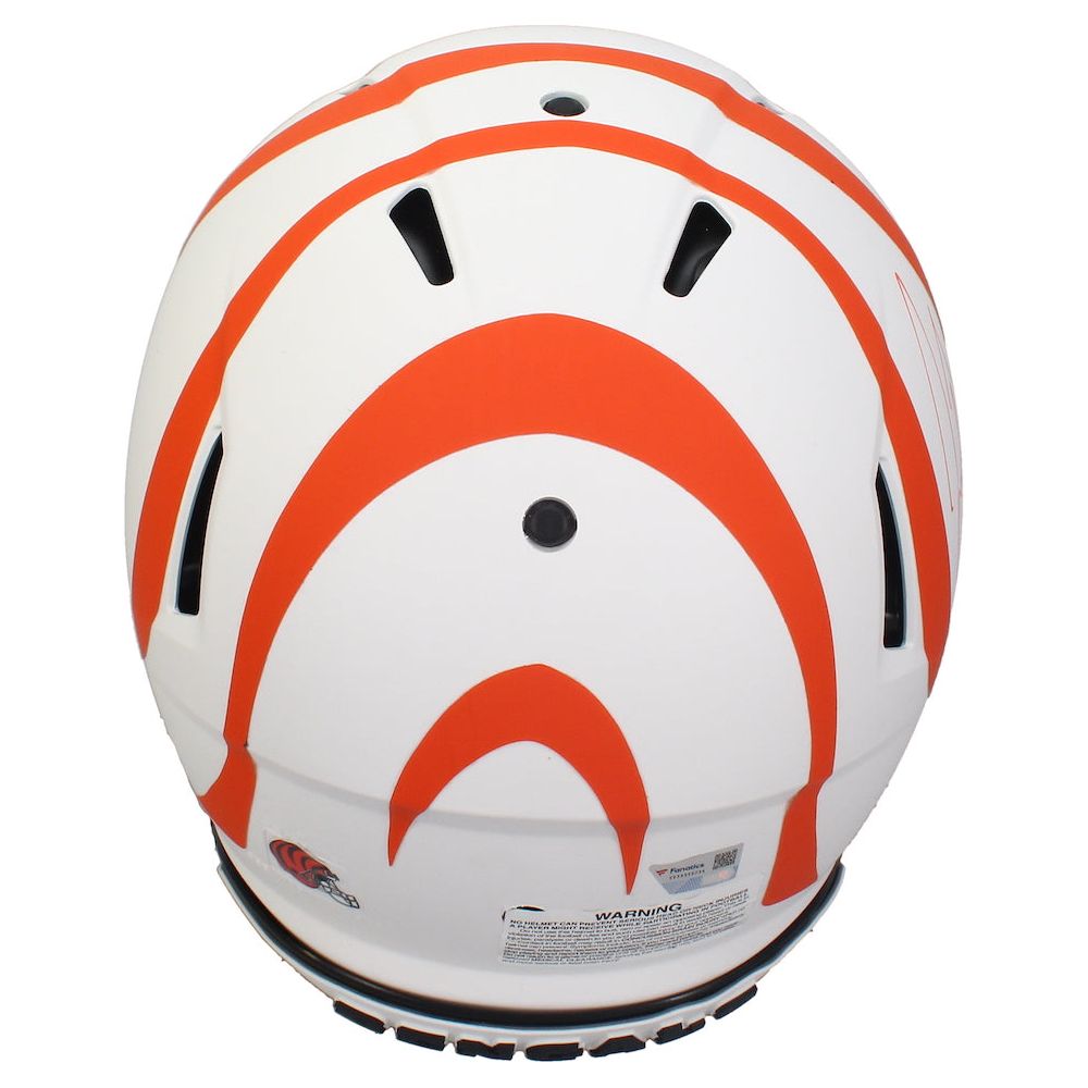 Joe Burrow Autographed Bengals Lunar Speed Authentic Helmet w/ Visor Fanatics