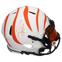 Joe Burrow Autographed Bengals Lunar Speed Authentic Helmet w/ Visor Fanatics