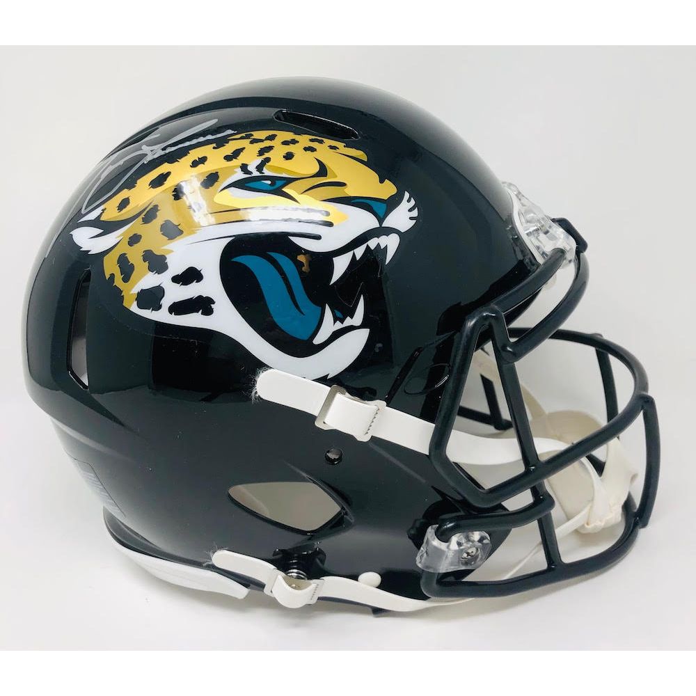TREVOR LAWRENCE Autographed Jaguars Authentic Speed Helmet FANATICS