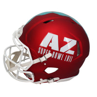 Patrick Mahomes Autographed Chiefs SB LVII Logo Authentic Speed Helmet Beckett