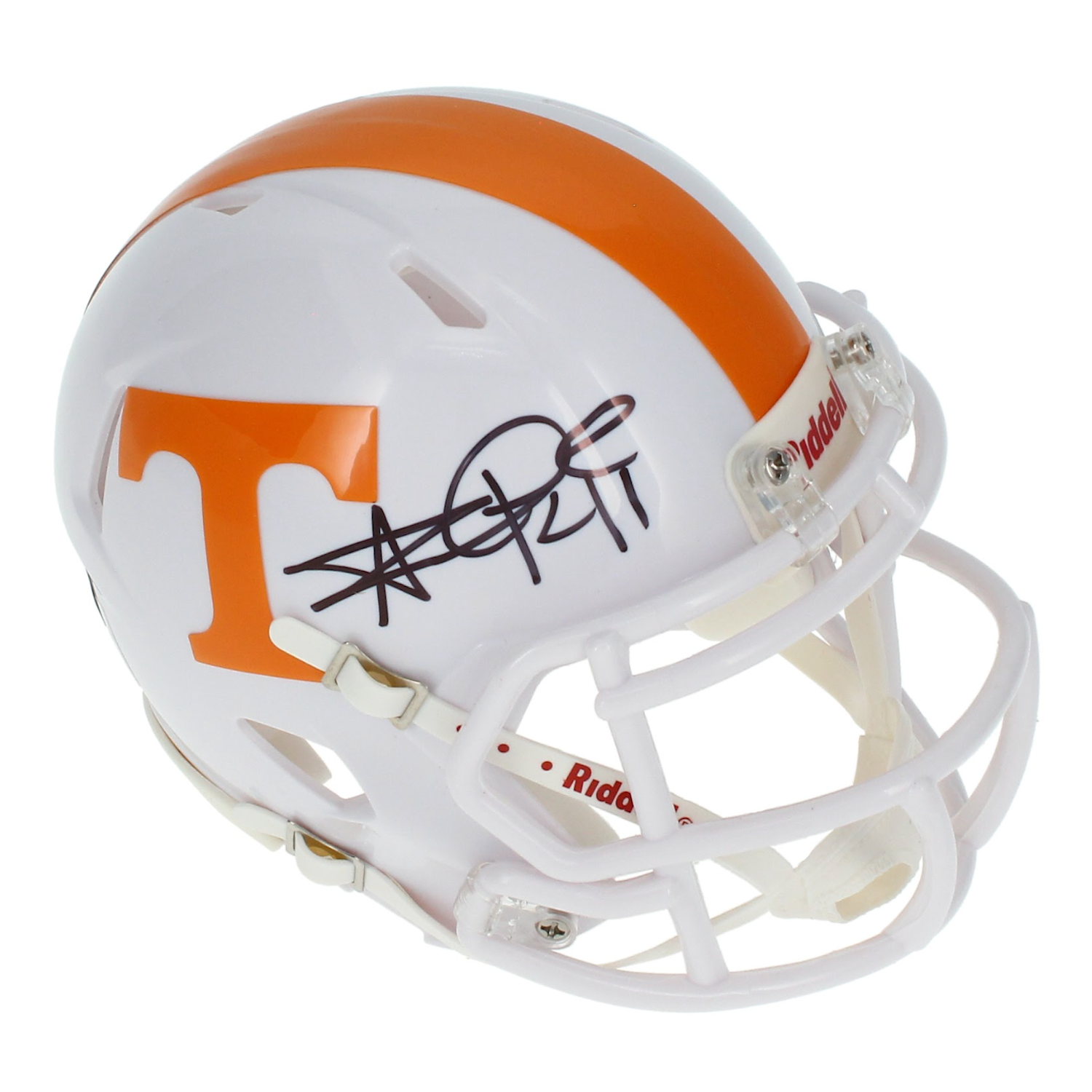 Alvin Kamara Autographed Tennessee Volunteers Speed Mini Helmet Beckett