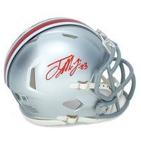 Terry McLaurin Autographed Ohio St. Buckeyes Speed Mini Helmet Beckett Witnessed
