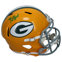 MarShawn Lloyd Autographed (Green Ink) Packers Full Size Speed Helmet Beckett