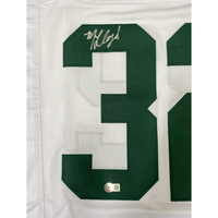 MarShawn Lloyd of the Green Bay Packers Autographed White Custom #32 Jersey Beckett