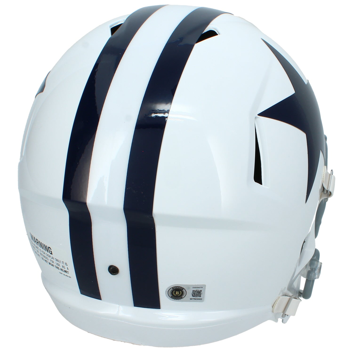 Dak Prescott Autographed Dallas Cowboys 1960-63 Throwback Speed Full Size Helmet Beckett