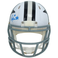 Dak Prescott Autographed Dallas Cowboys 1960-63 Throwback Speed Mini Helmet Beckett