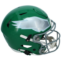 Makai Lemon Autographed Philadelphia Eagles 2023 Kelly Green Alternate SpeedFlex Authentic Helmet Beckett