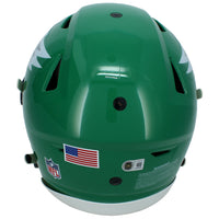 Makai Lemon Autographed Philadelphia Eagles 2023 Kelly Green Alternate SpeedFlex Authentic Helmet Beckett