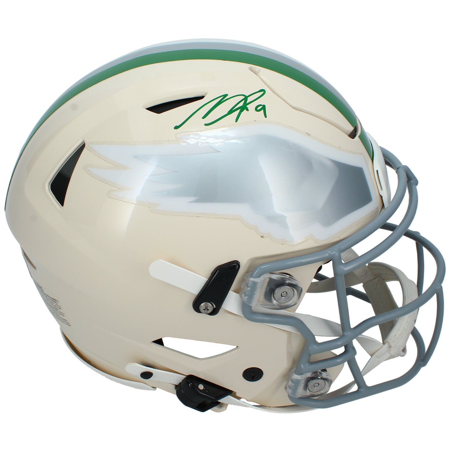 Makai Lemon Autographed Philadelphia Eagles RETRO Speedflex Authentic Helmet Beckett