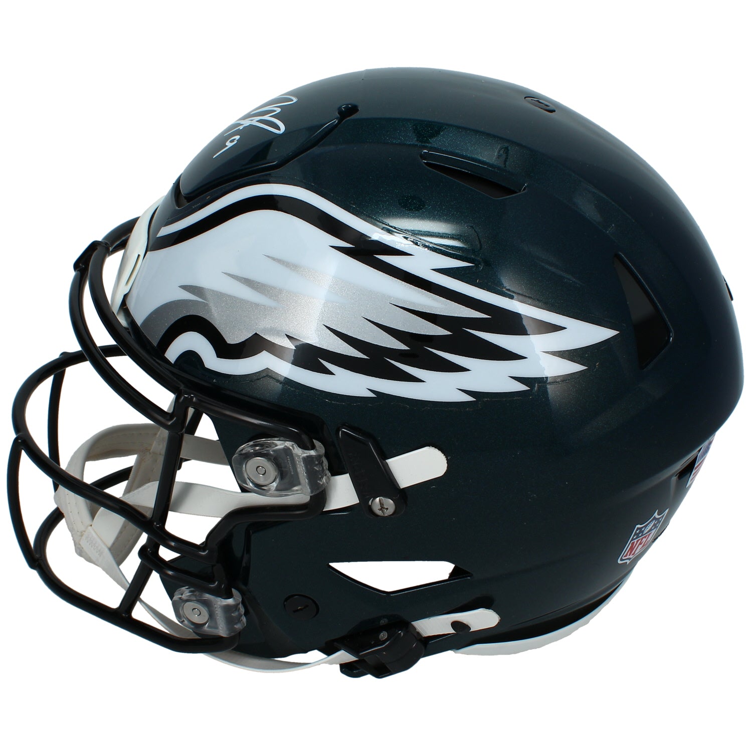 Makai Lemon Autographed Philadelphia Eagles SpeedFlex Authentic Helmet Beckett