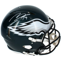 Makai Lemon Autographed Philadelphia Eagles Speed Authentic Helmet Beckett