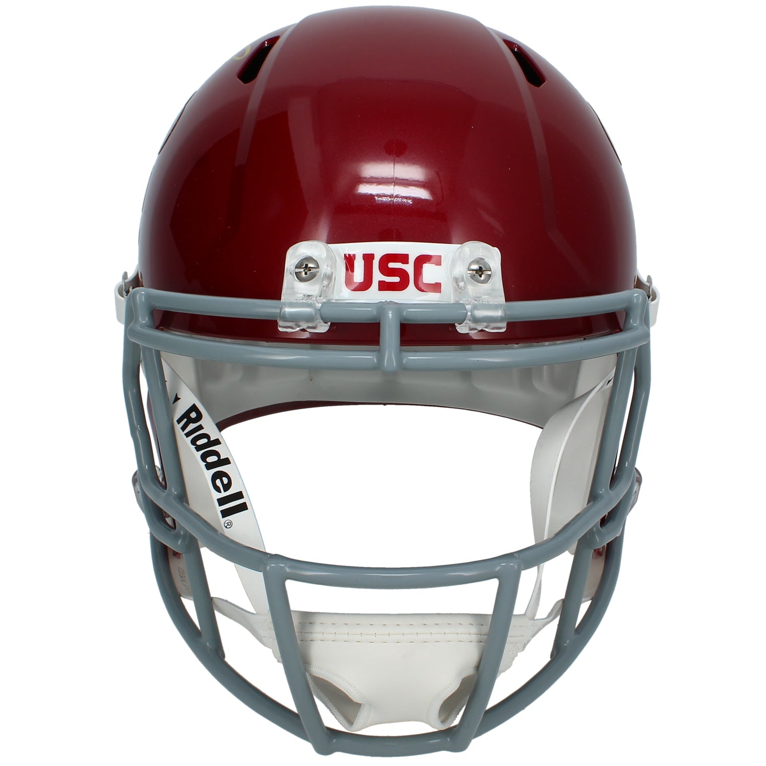 Makai Lemon Autographed USC Trojans Speed Full Size Helmet Beckett Witnessed