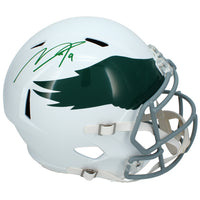 Makai Lemon Autographed Philadelphia Eagles Throwback 1969-73 Speed Full Size Helmet Beckett
