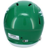 Makai Lemon Autographed Philadelphia Eagles Kelly Green 2023 Alternate Speed Full Size Helmet Beckett
