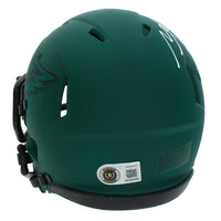 Makai Lemon Autographed Philadelphia Eagles RAVE Speed Mini Helmet Beckett