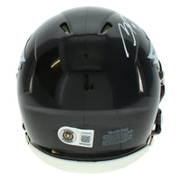 Makai Lemon Autographed Philadelphia Eagles Black 2022 Alternate Speed Mini Helmet Beckett