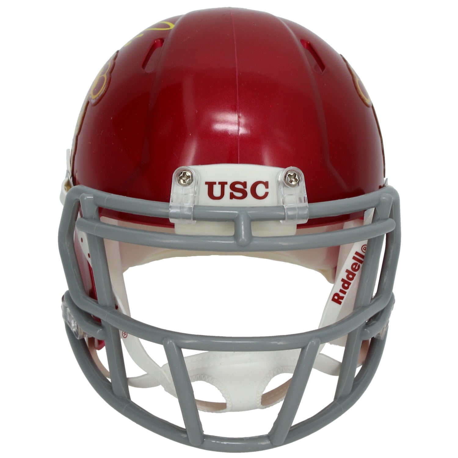 Makai Lemon Autographed USC Trojans Speed Mini Helmet Beckett