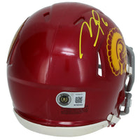 Makai Lemon Autographed USC Trojans Speed Mini Helmet Beckett