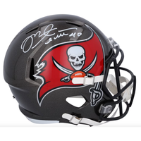 Mike Alstott Autographed Tampa Bay Buccaneers Full Size Speed Helmet Fanatics